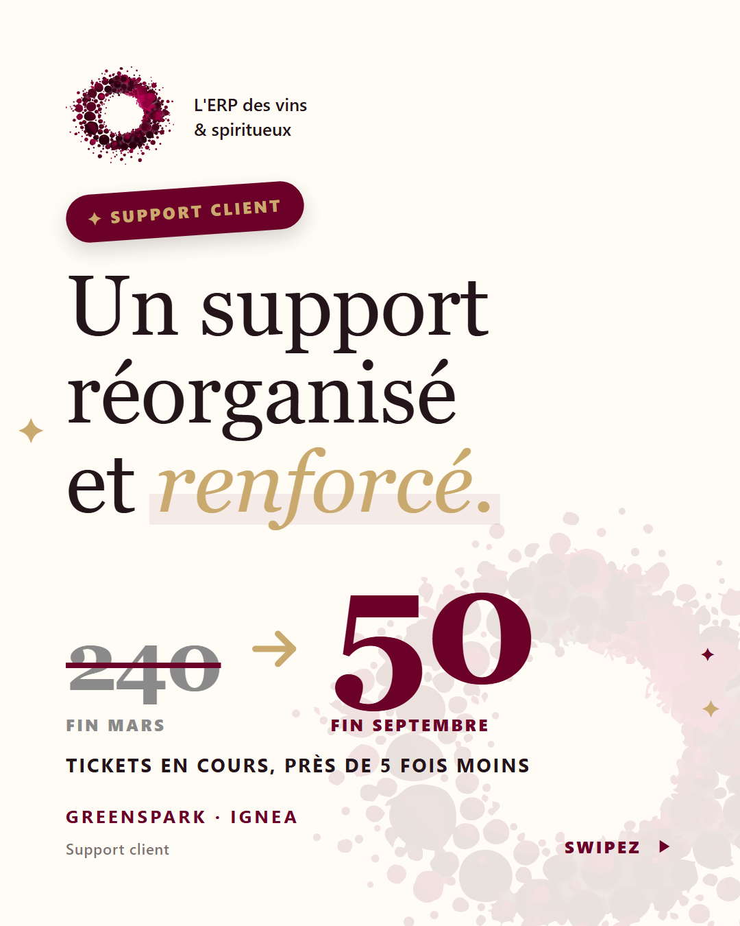 Support client réorganisé et renforcé